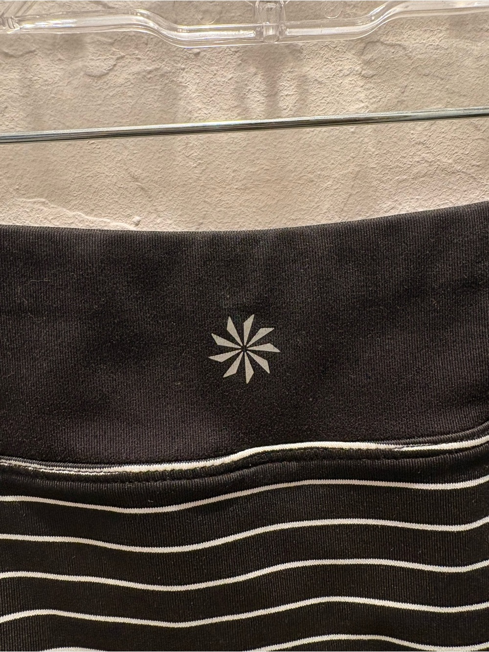lululemon athletica Black and White Striped mini Skort - Picture 3 of 5
